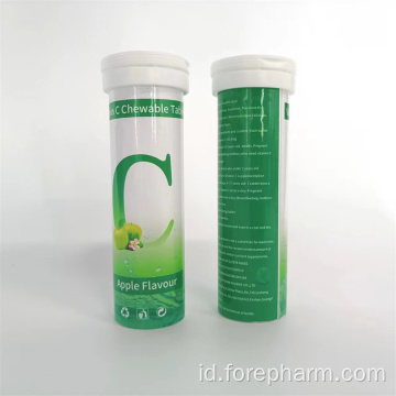 Rasa Apple Tablet Vitamin C Chewable 500mg Healthcare